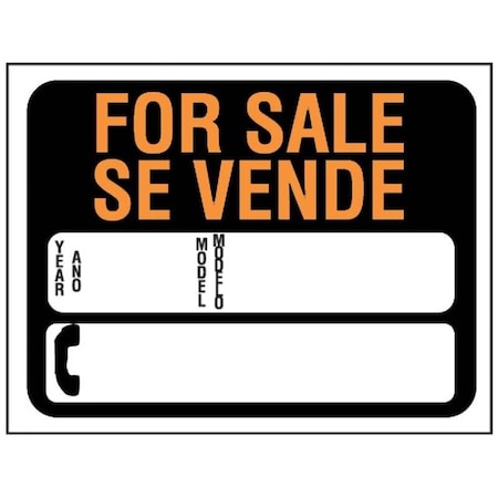 Sign Bilingual Auto For Sale